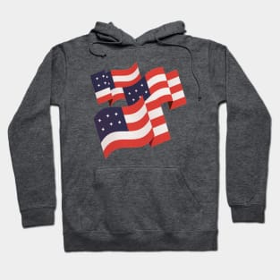 USA Flag Hoodie